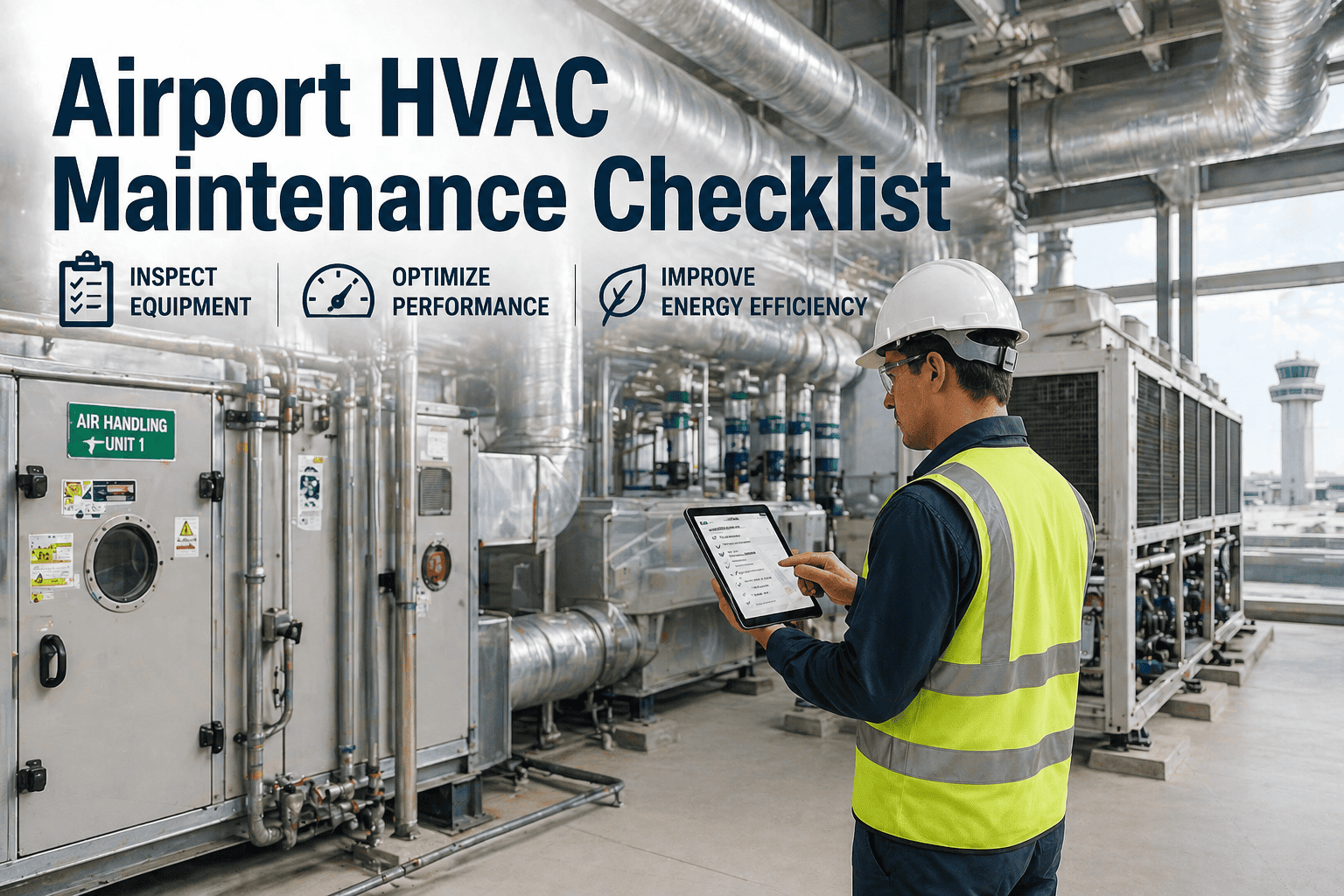 airport-terminal-hvac-system-maintenance-checklist