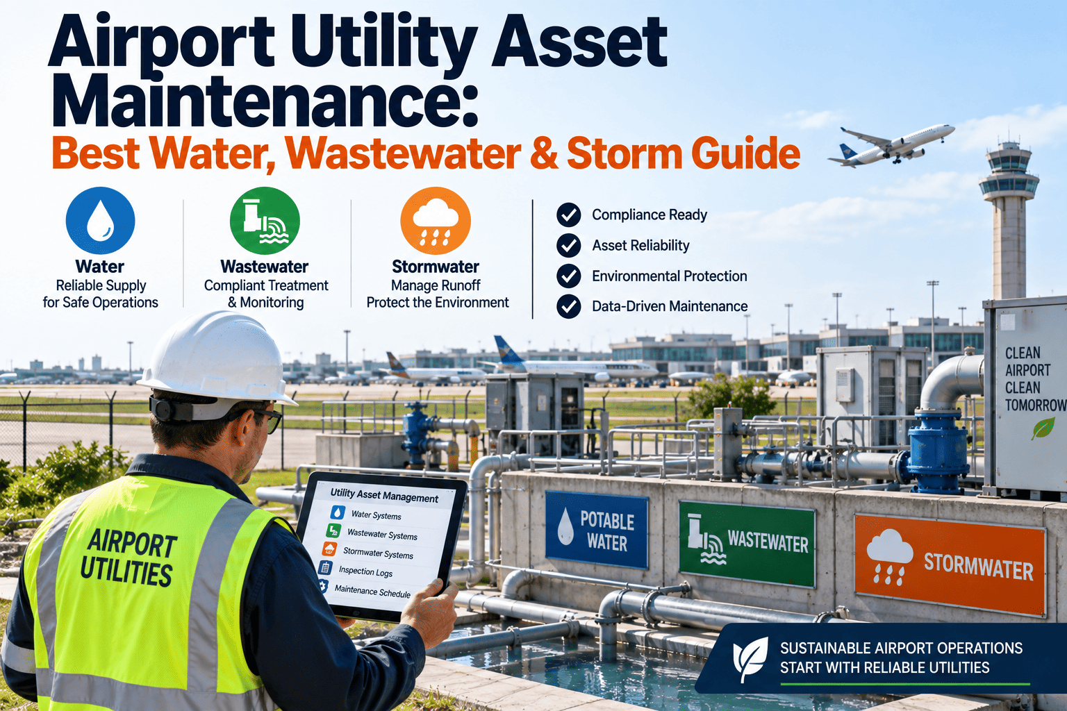 airport-utility-asset-maintenance-water-wastewater-guide