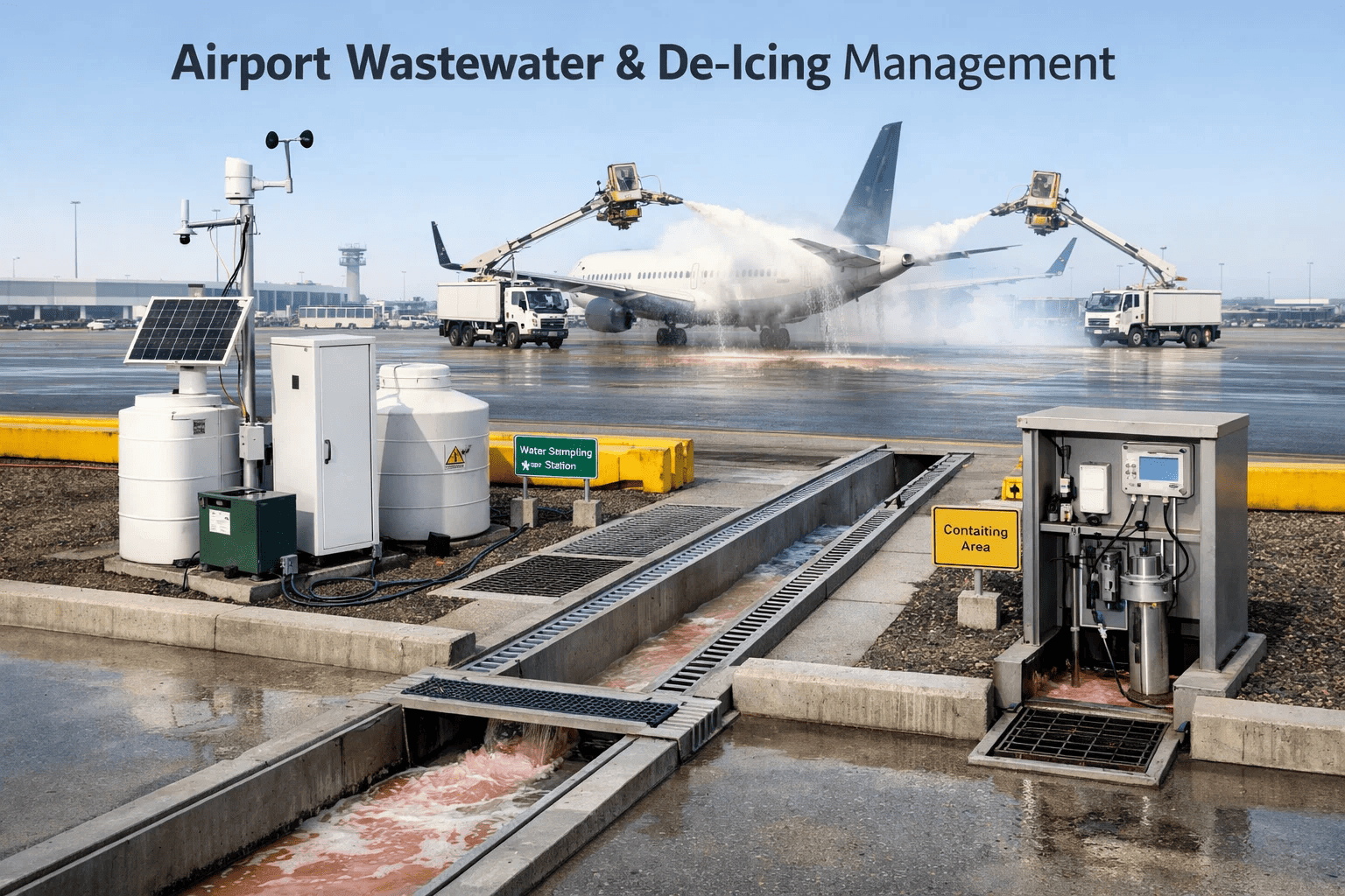 airport-wastewater-drainage-de-icing-fluid-management