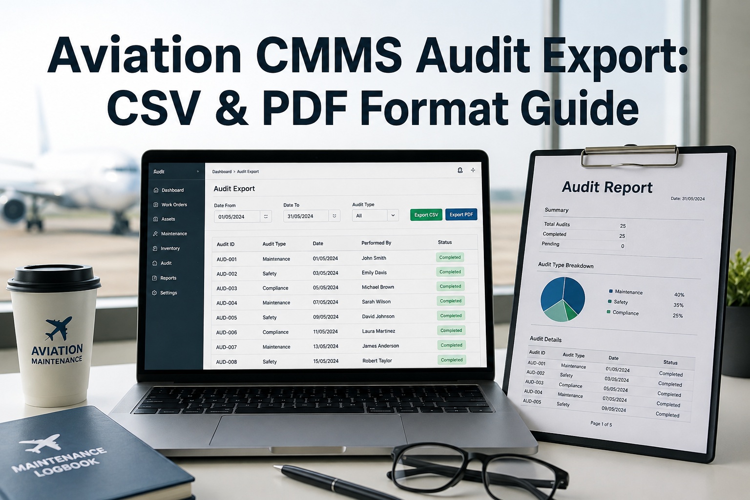 aviation-cmms-audit-export-csv-pdf-format-guide