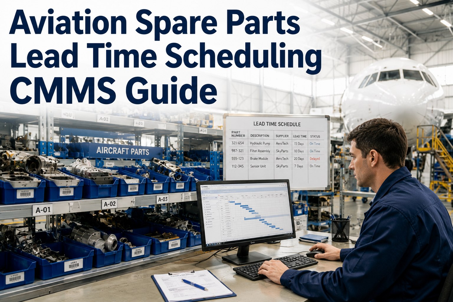 aviation-spare-part-lead-time-scheduling-cmms-guide