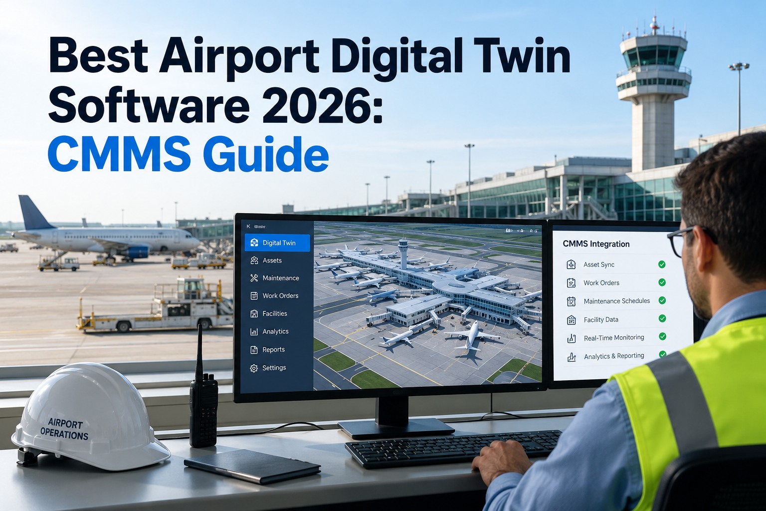 best-airport-digital-twin-software-cmms-integration-2026