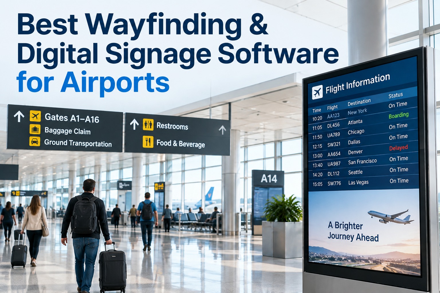 best-wayfinding-digital-signage-maintenance-software-airports