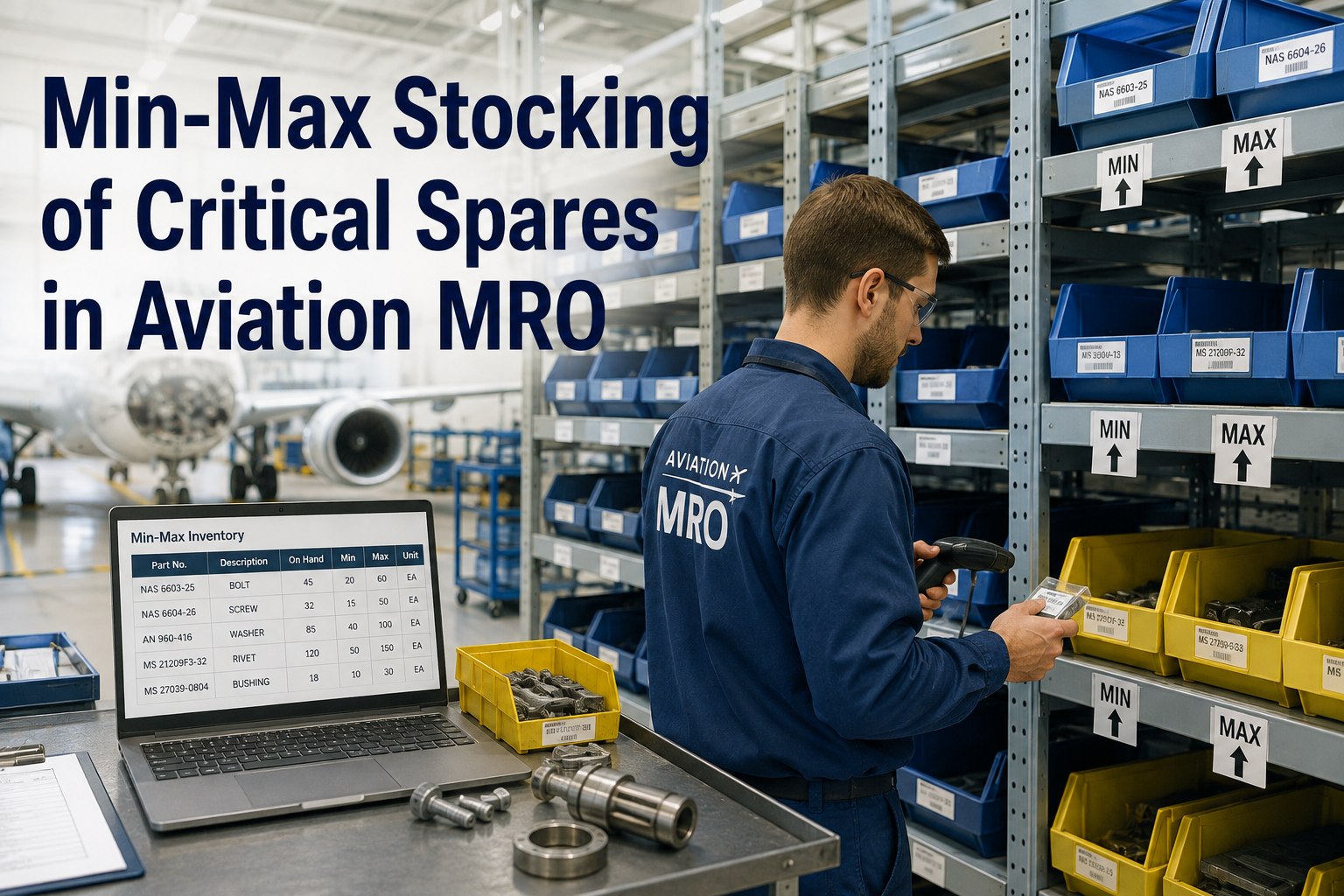 critical-spares-min-max-stocking-aviation-mro