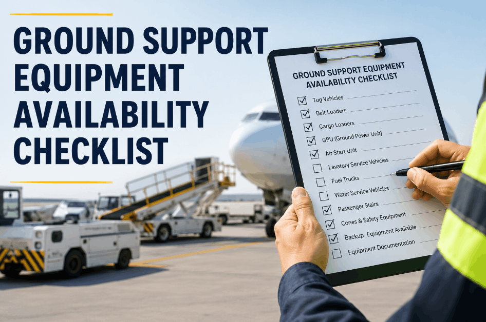 ground-support-equipment-availability-checklist