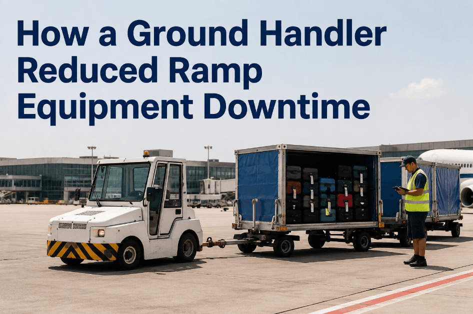how-a-ground-handler-reduced-ramp-equipment-downtime