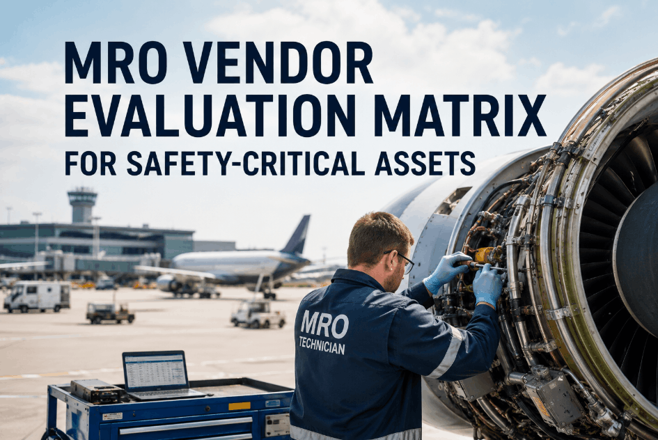 mro-vendor-evaluation-matrix-for-safety-critical-assets