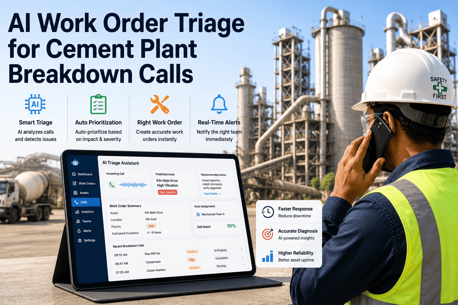 ai-work-order-triage-cement-plant-breakdown-calls