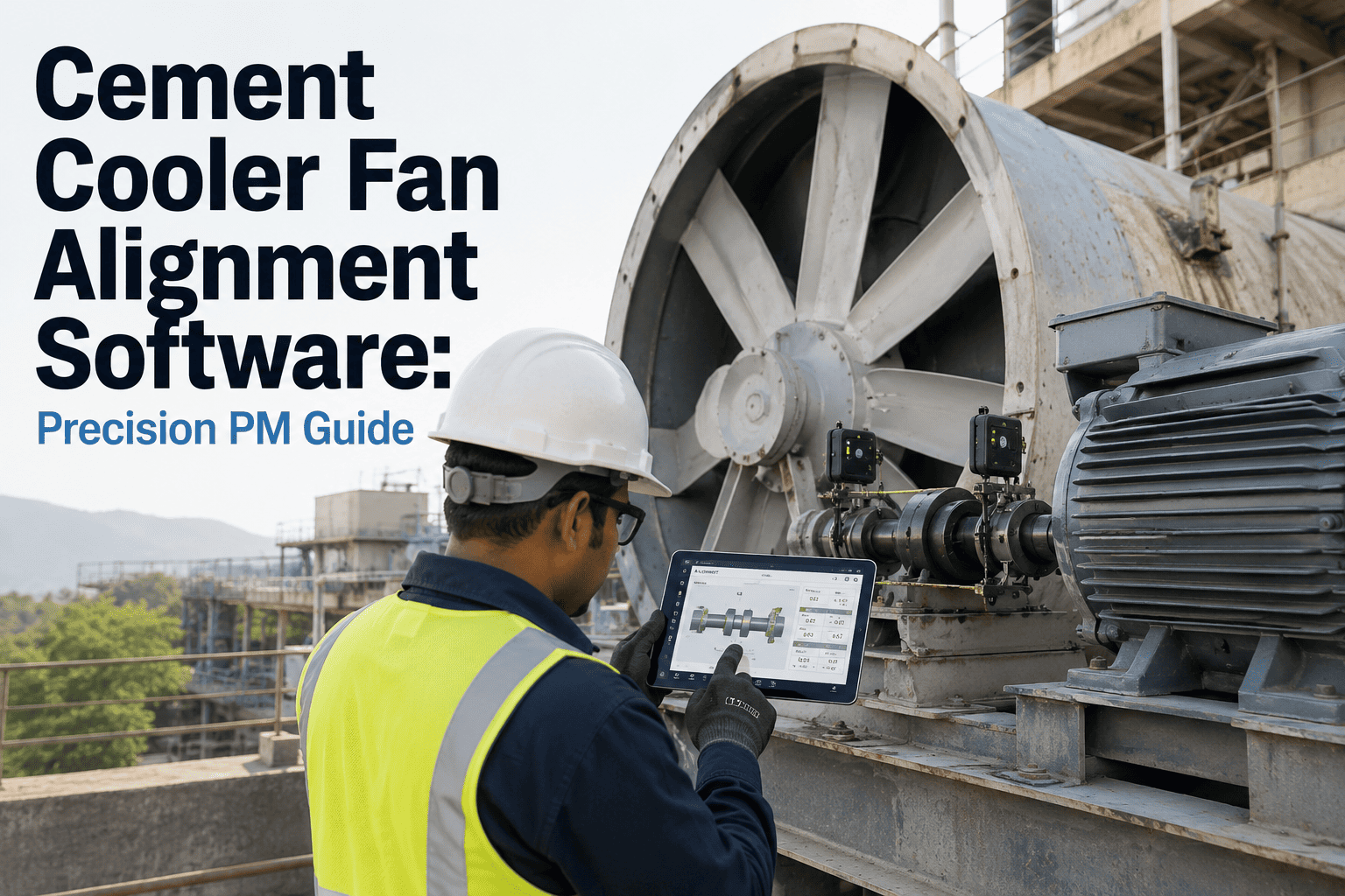 cement-cooler-fan-alignment-software-precision-pm-guide