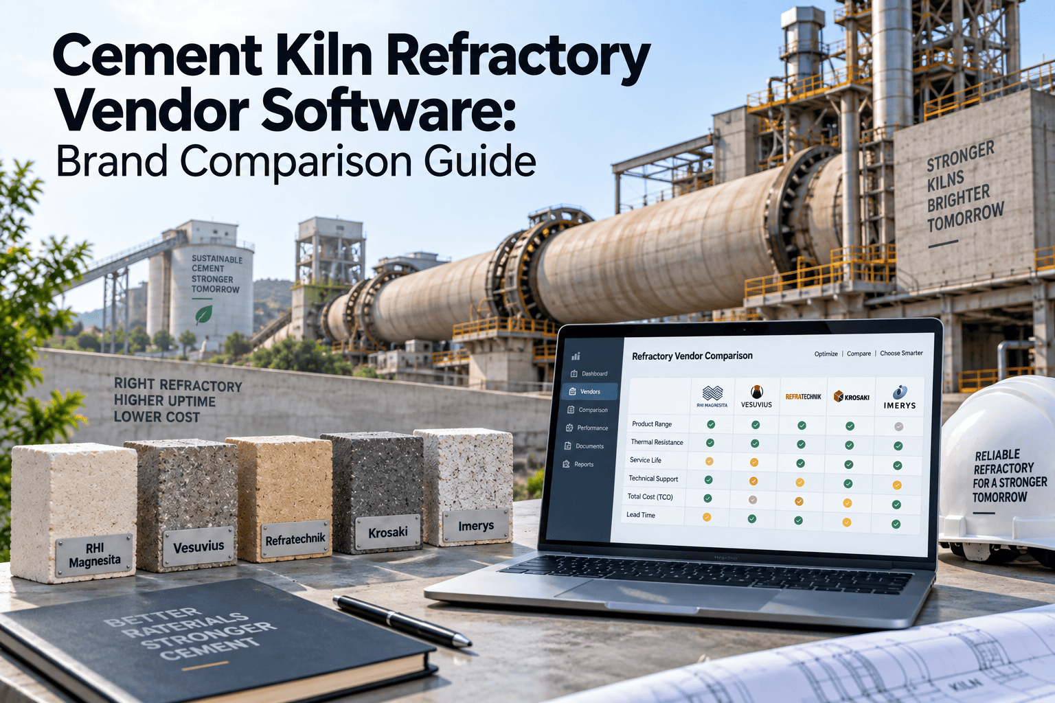 cement-kiln-refractory-vendor-software-brand-comparison-guide