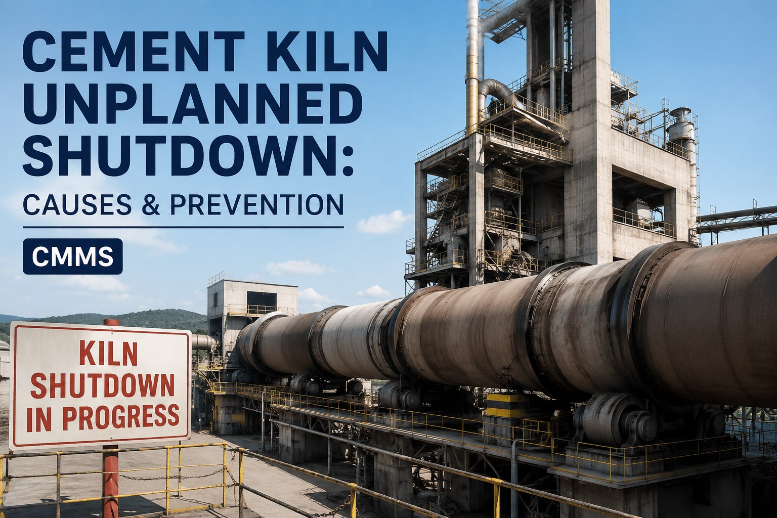 cement-kiln-unplanned-shutdown-causes-prevention-cmms