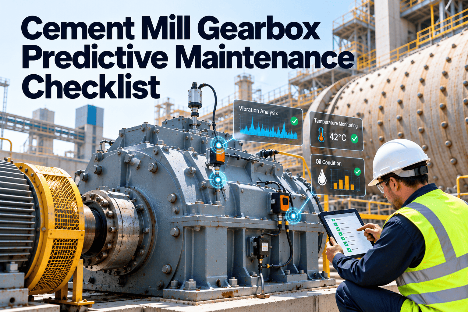 cement-mill-gearbox-predictive-maintenance-checklist