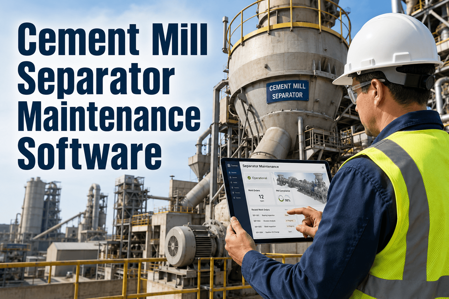cement-mill-separator-maintenance-software