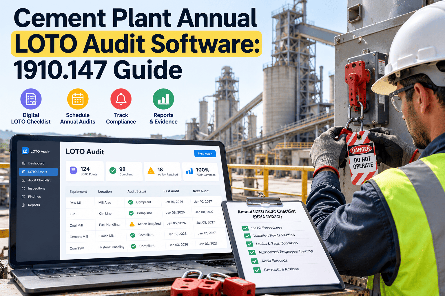 cement-plant-annual-loto-audit-software-1910-147-guide