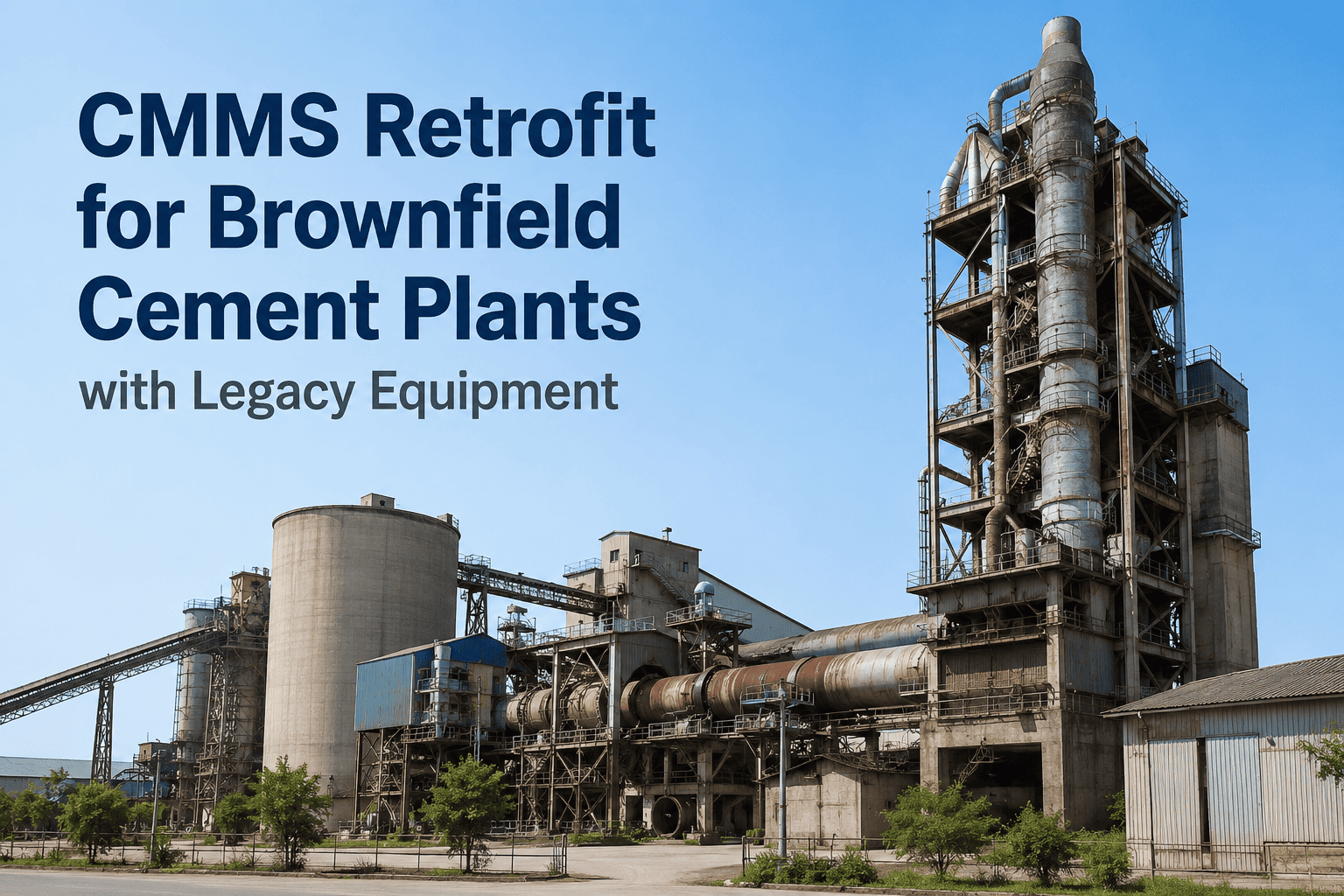 cement-plant-brownfield-cmms-retrofit-legacy-equipment-integration