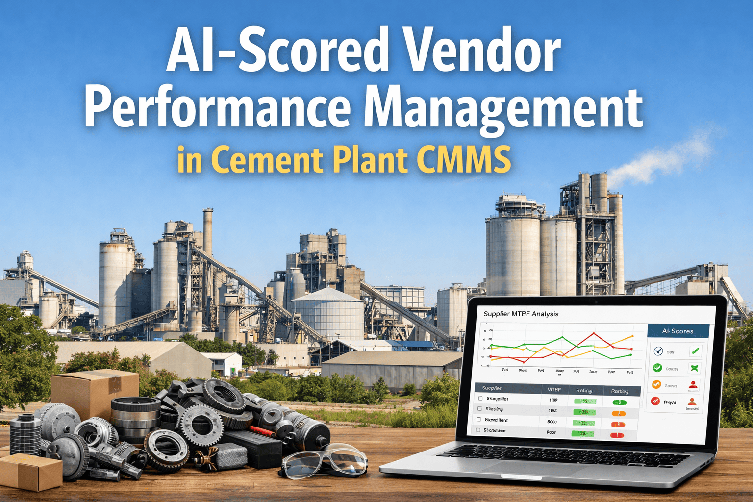 cement-plant-cmms-vendor-performance-ai-scored-supplier-quality
