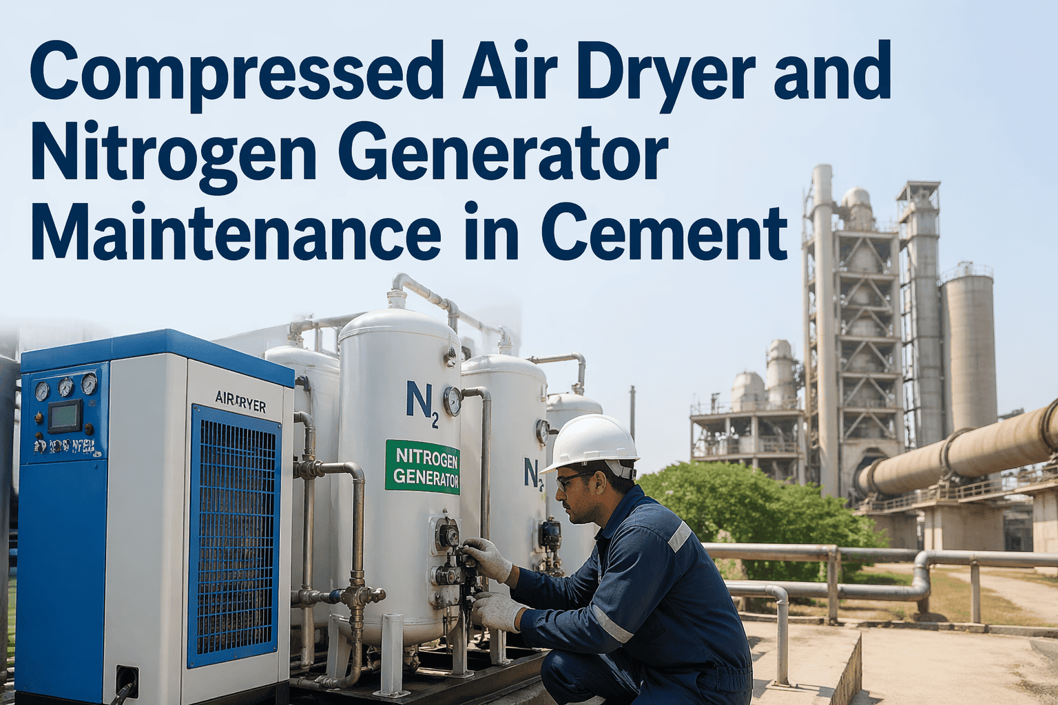 cement-plant-compressed-air-dryer-nitrogen-generator-cmms