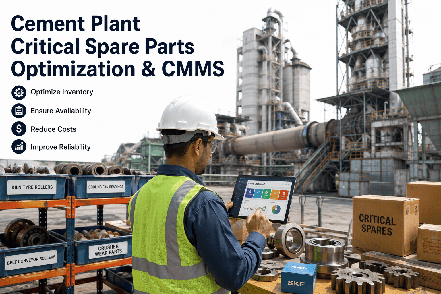 cement-plant-critical-spare-parts-optimization-cmms