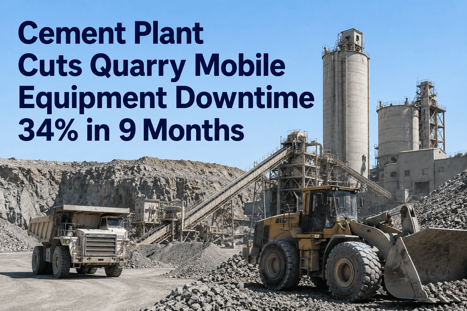 cement-plant-cuts-quarry-mobile-equipment-downtime-34-percent