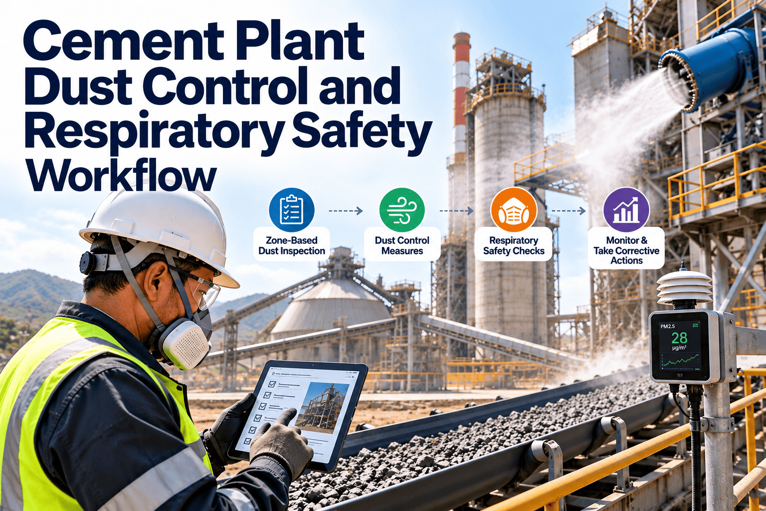cement-plant-dust-control-and-respiratory-safety-workflow