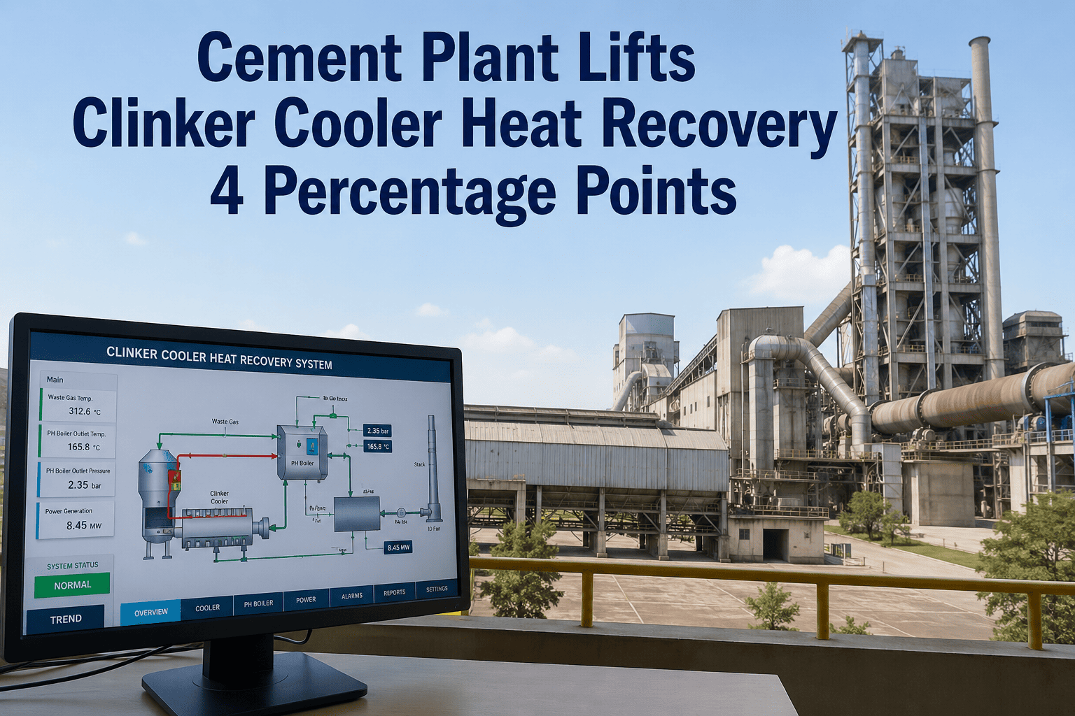 cement-plant-lifts-clinker-cooler-heat-recovery-4-percentage-points