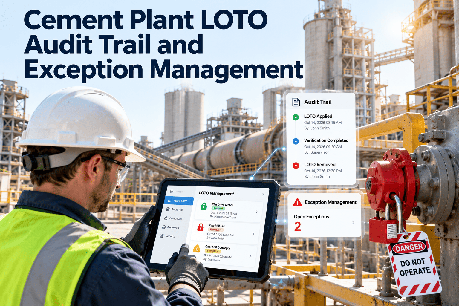 cement-plant-loto-audit-trail-and-exception-management