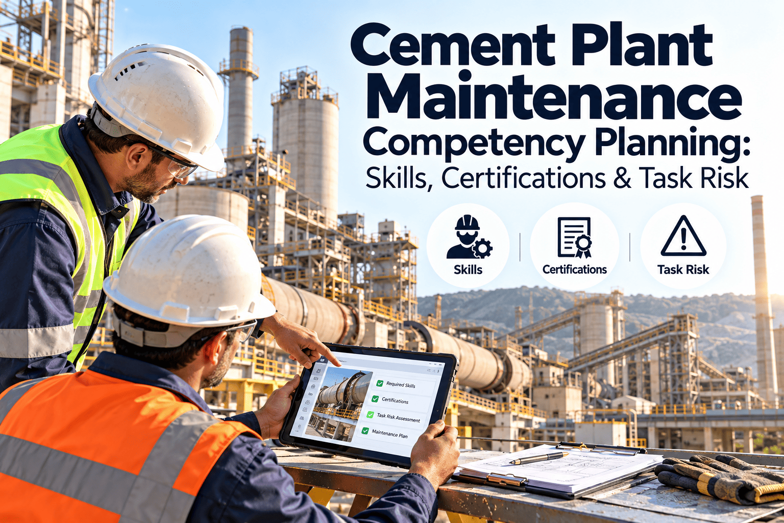 cement-plant-maintenance-competency-planning-skills-certifications-task-risk