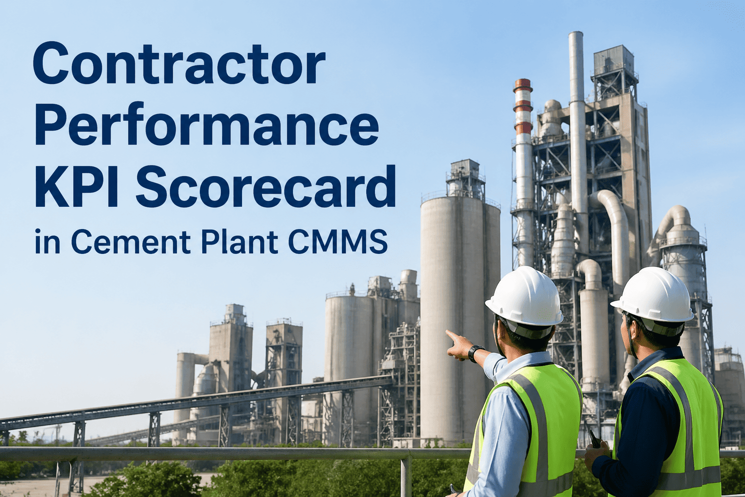 cement-plant-maintenance-contractor-performance-kpi-cmms-scorecard