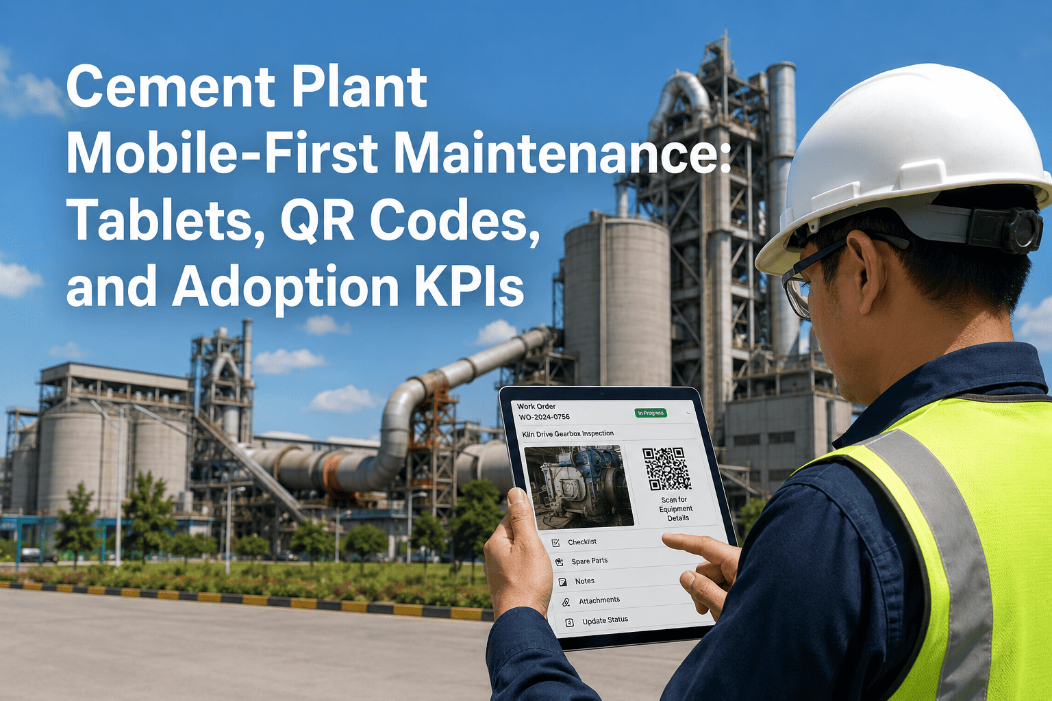 cement-plant-mobile-first-maintenance-tablets-qr-codes-adoption