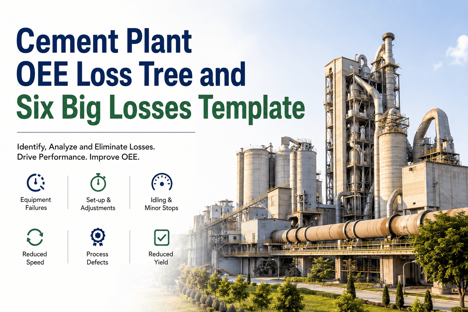 cement-plant-oee-loss-tree-six-big-losses-template