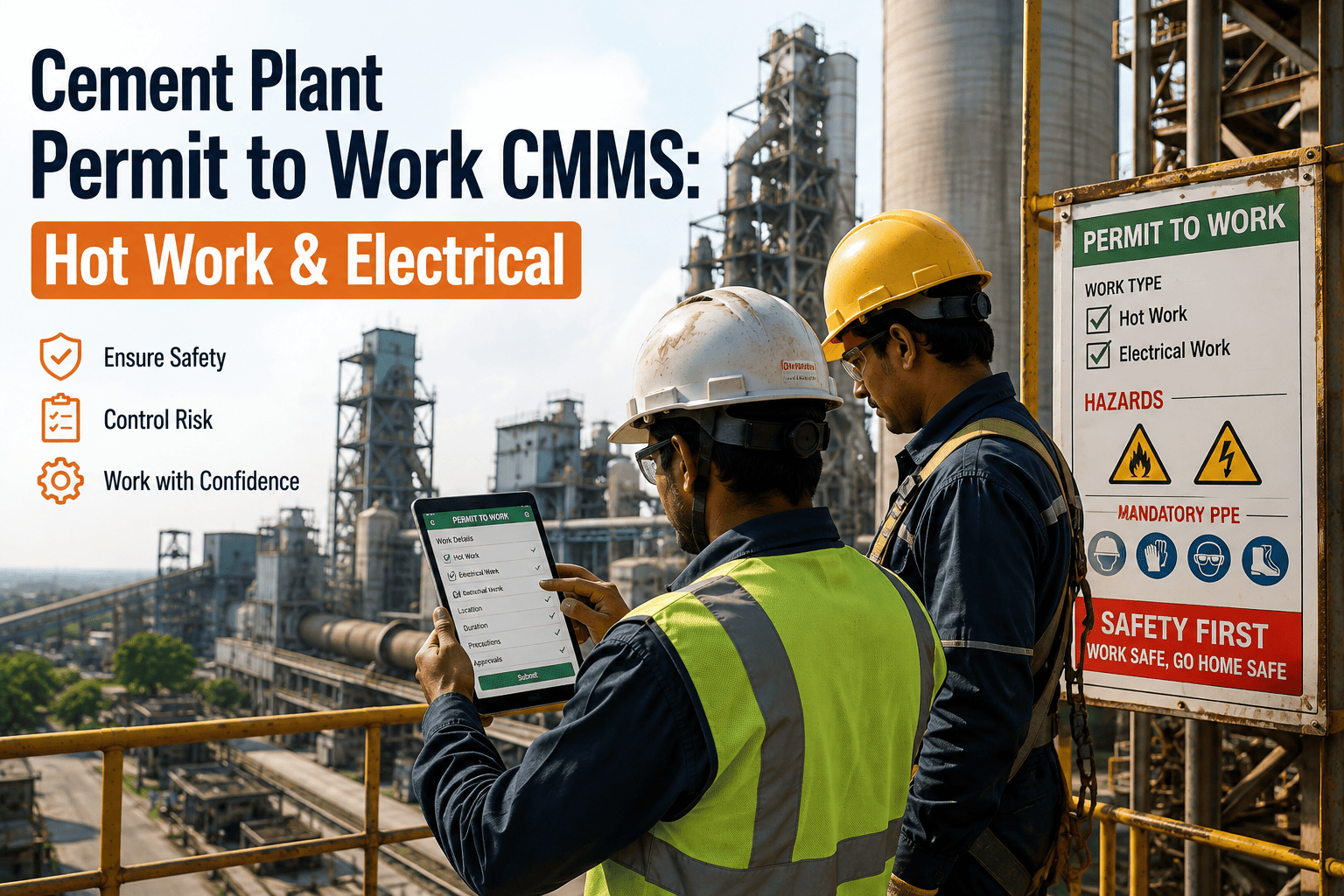 cement-plant-permit-to-work-cmms-hot-work-electrical