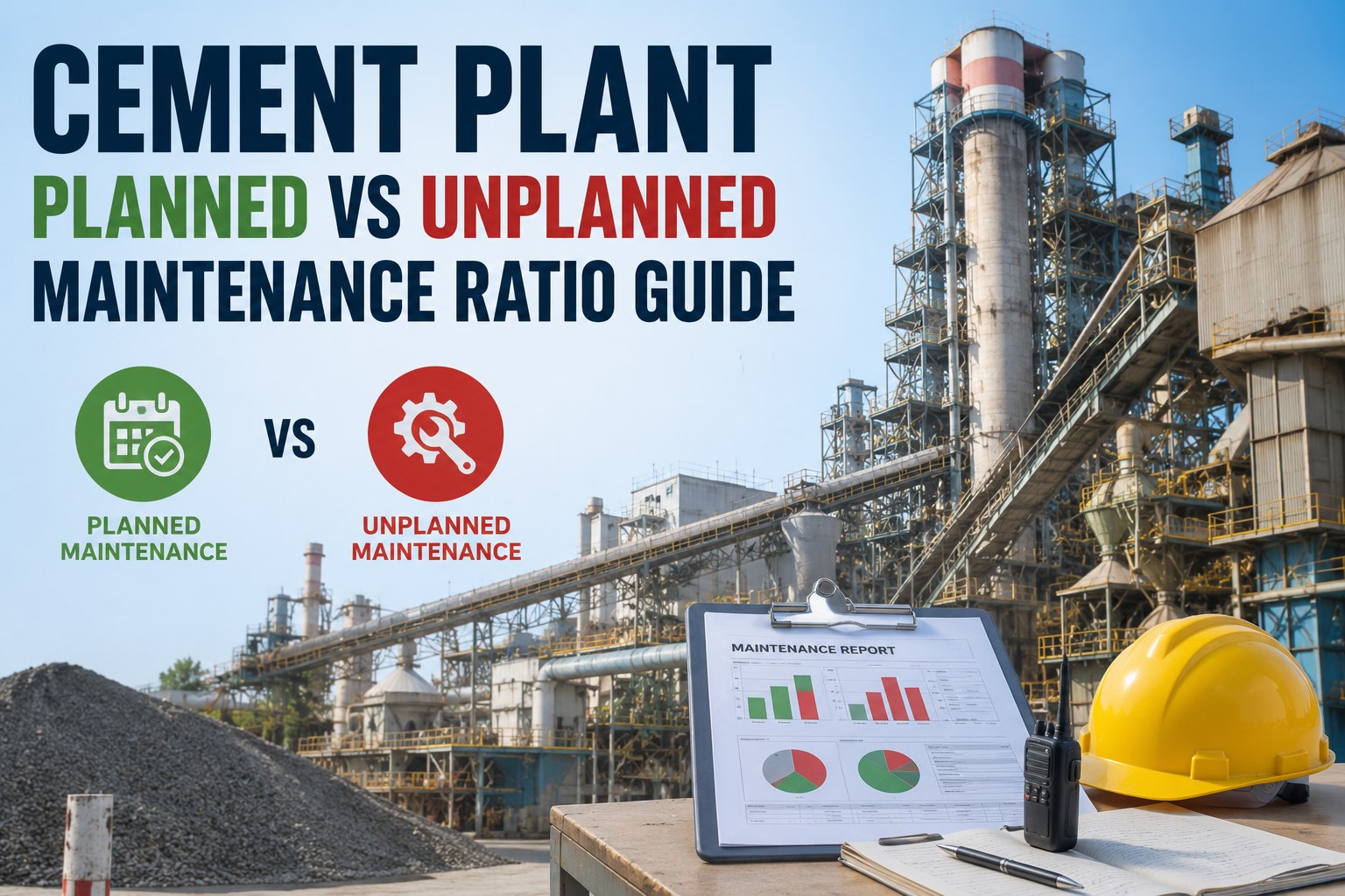 cement-plant-planned-vs-unplanned-maintenance-ratio