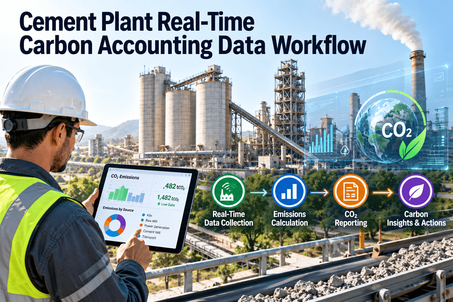 cement-plant-real-time-carbon-accounting-data-workflow