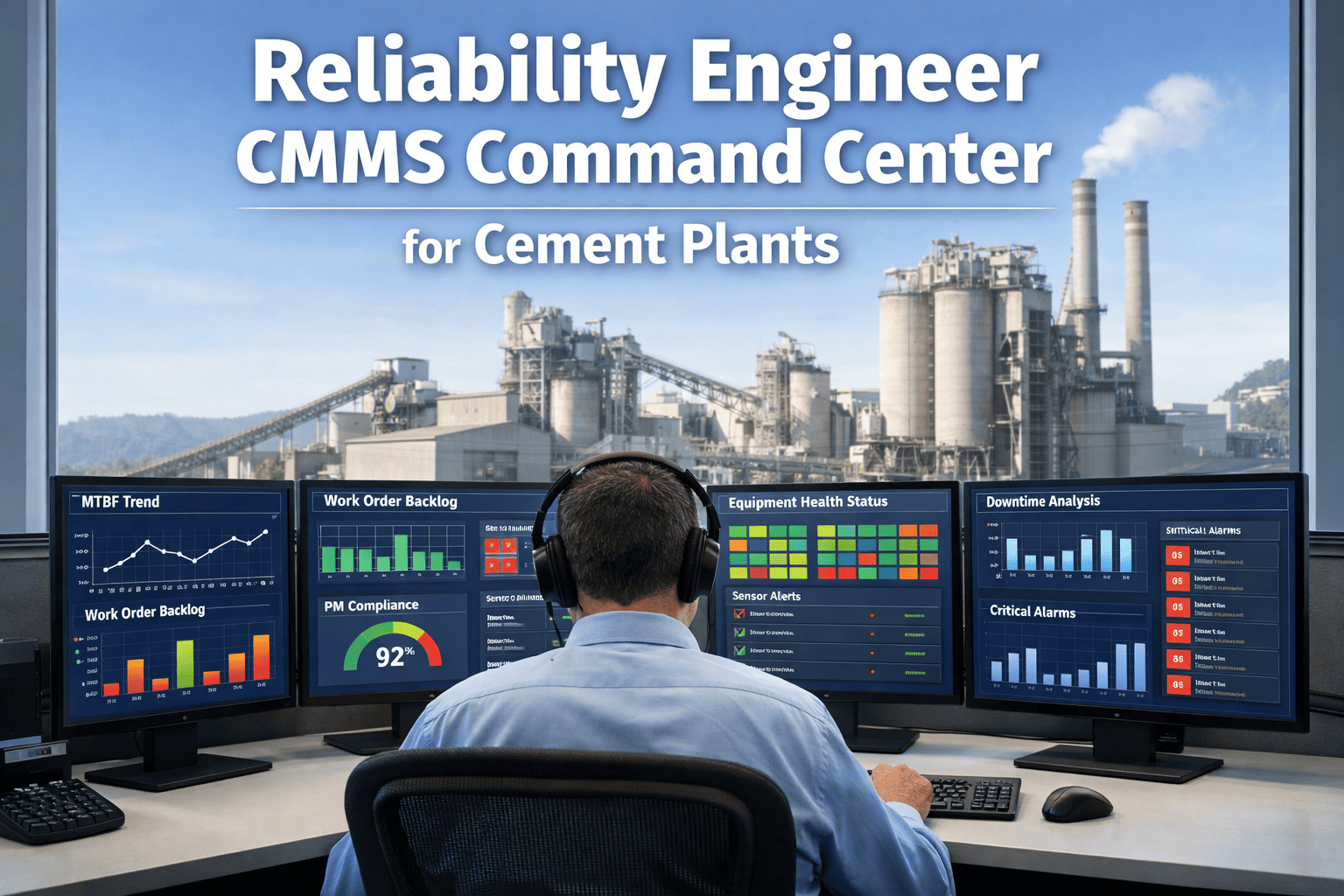 cement-plant-reliability-engineer-cmms-dashboard-kpi-command-center