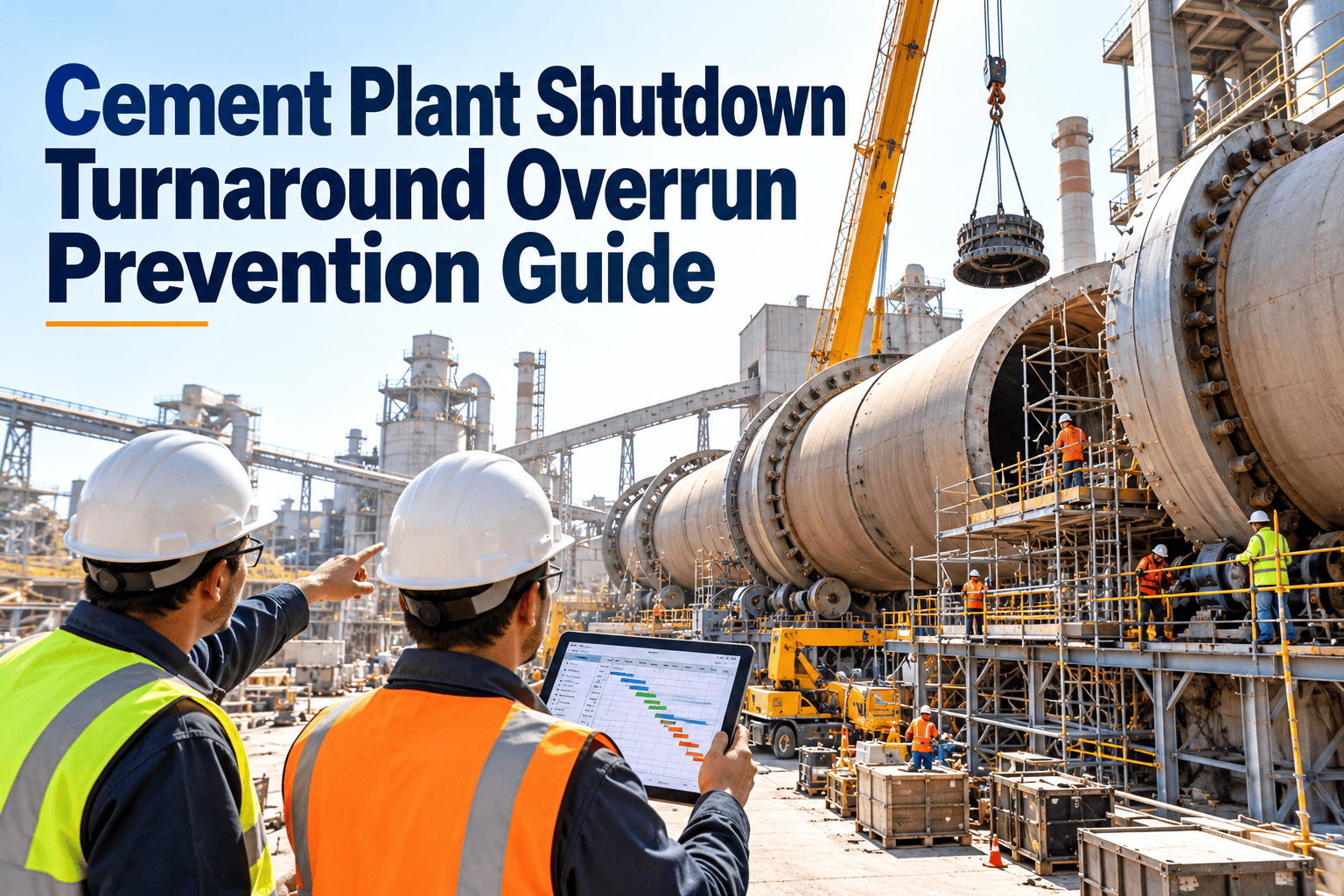 cement-plant-shutdown-turnaround-overrun-prevention-guide
