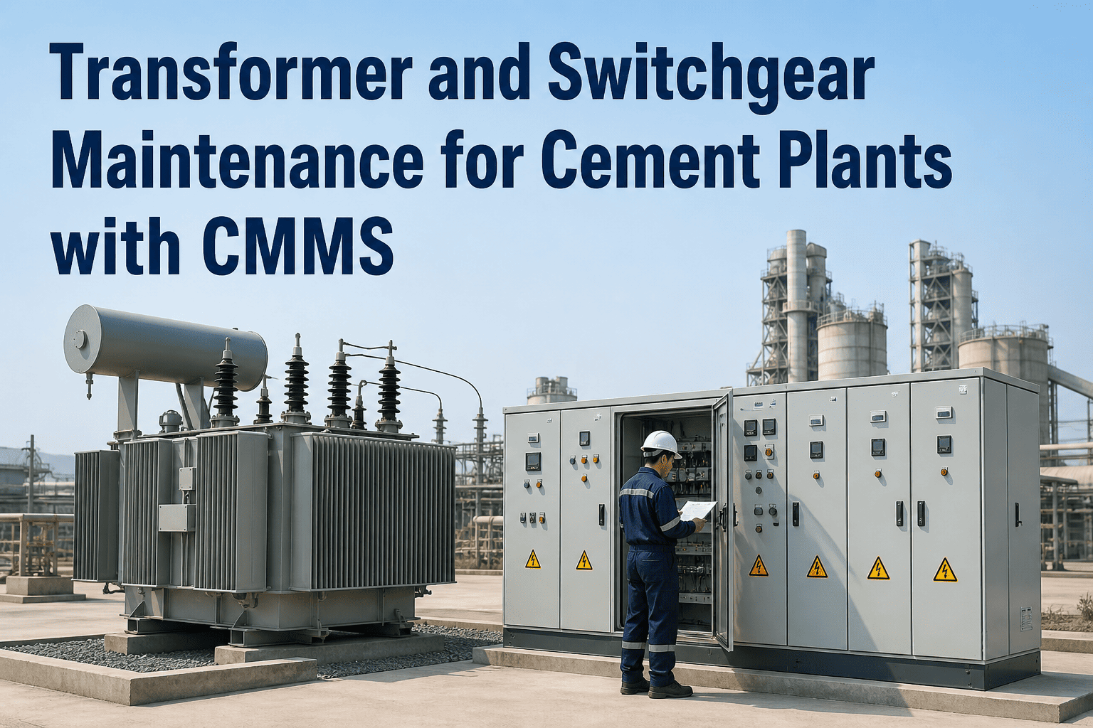cement-plant-transformer-switchgear-maintenance-cmms-electrical
