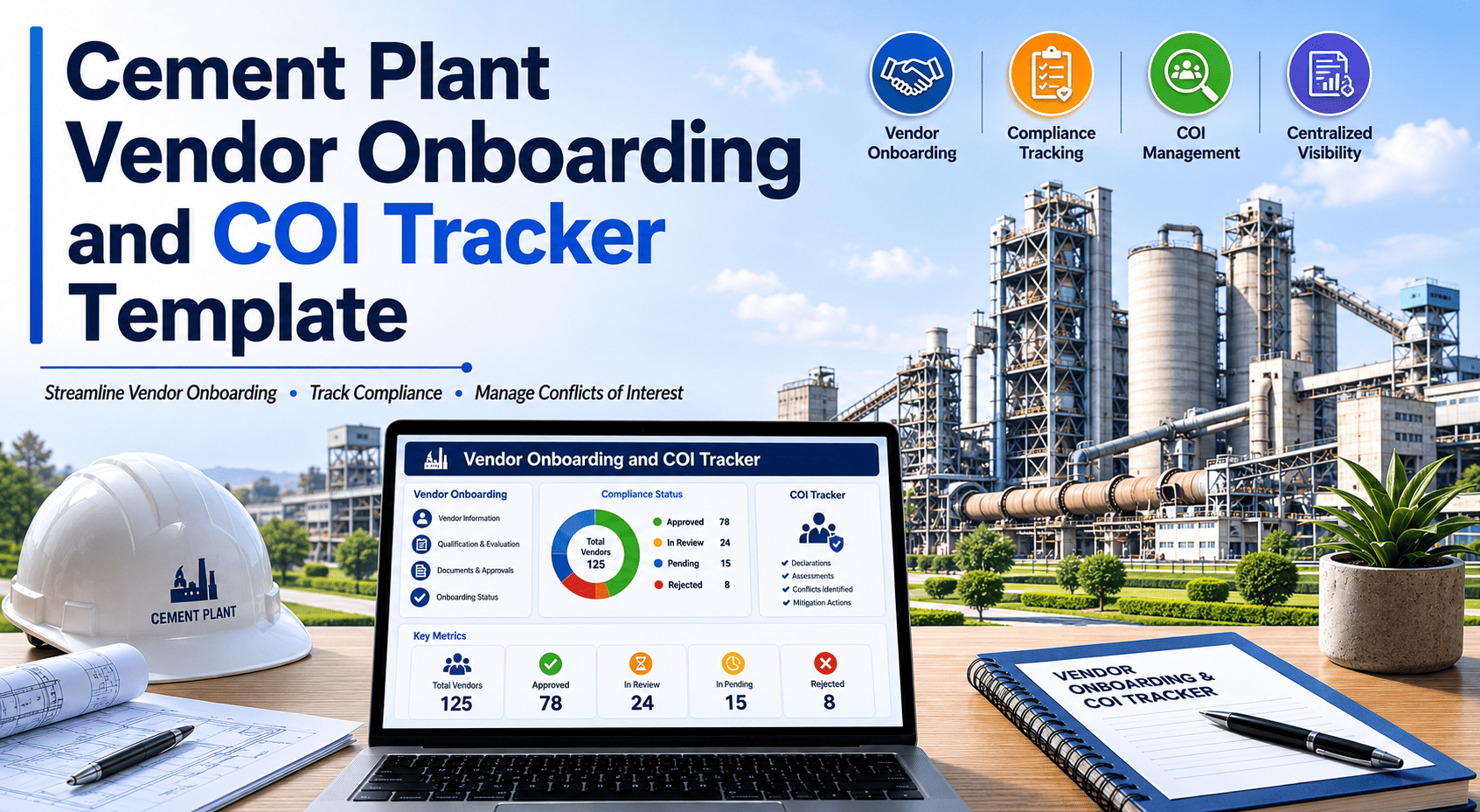 cement-plant-vendor-onboarding-coi-tracker-template