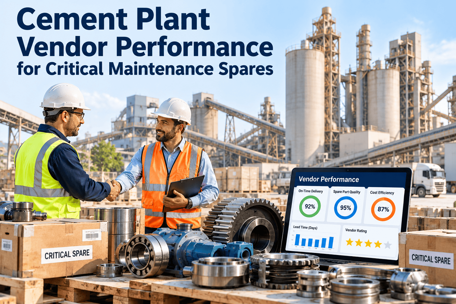 cement-plant-vendor-performance-for-critical-maintenance-spares
