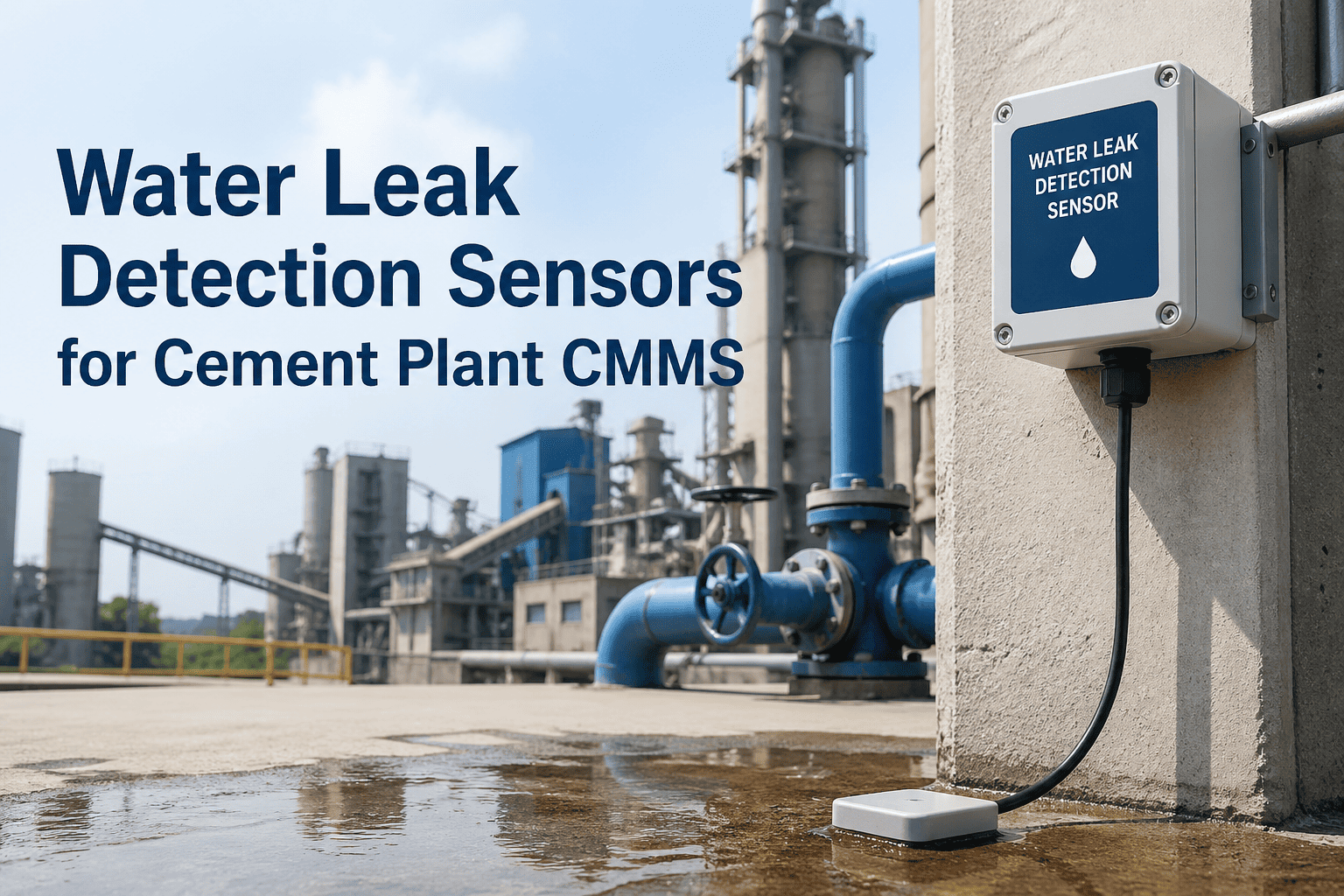 cement-plant-water-leak-detection-sensors-cmms-integration