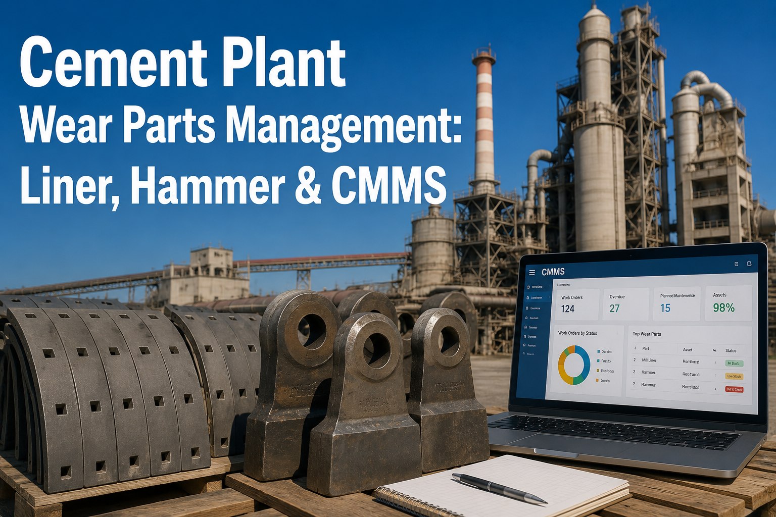 cement-plant-wear-parts-management-liner-hammer-cmms