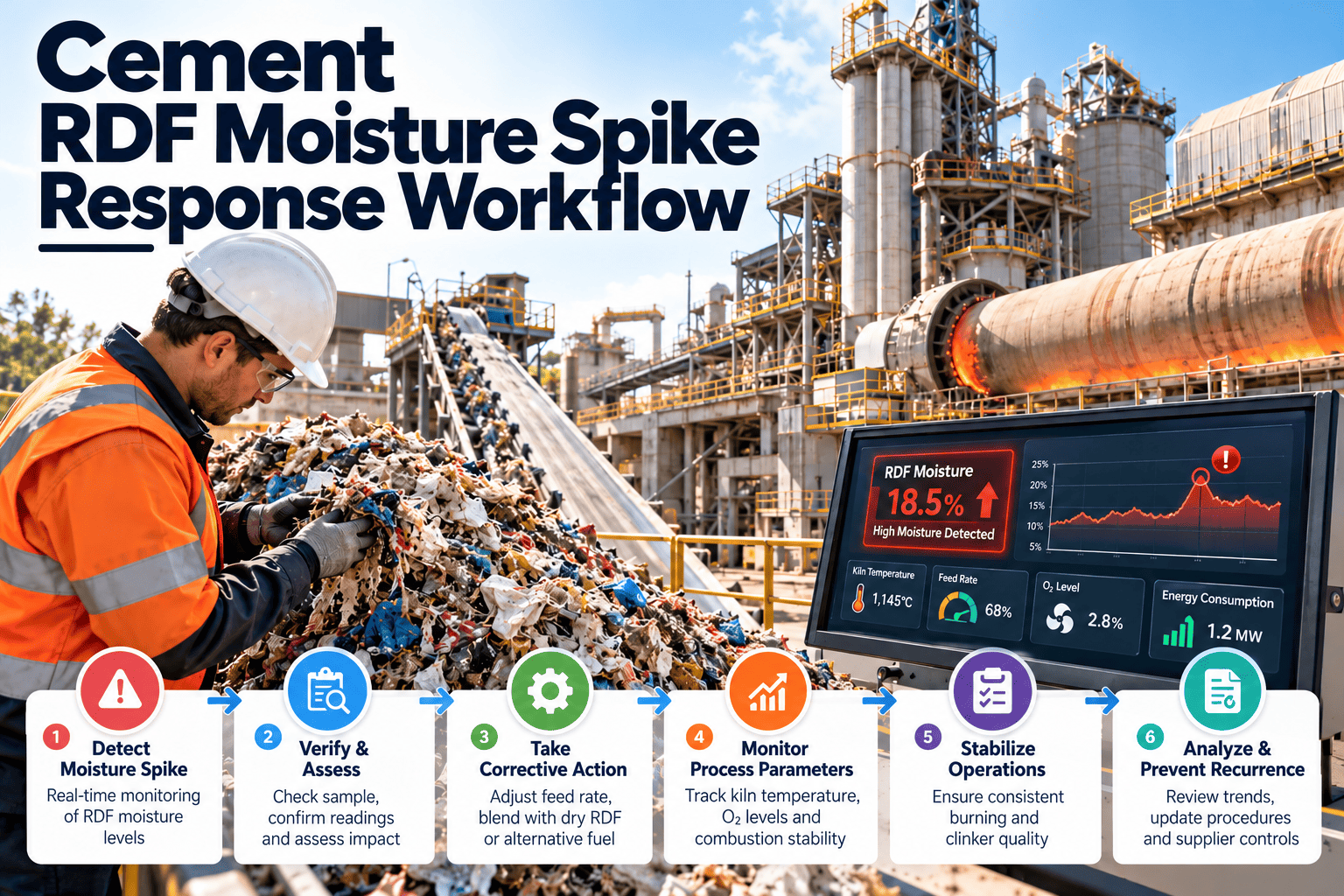 cement-rdf-moisture-spike-response-workflow