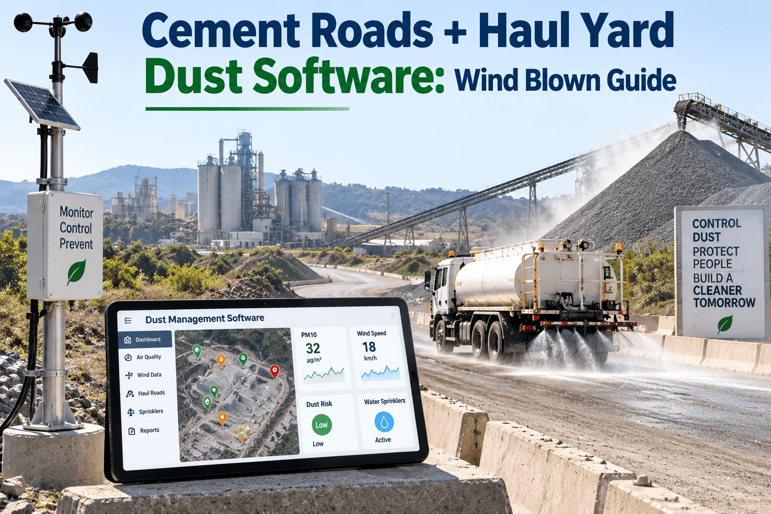cement-roads-plus-haul-yard-dust-software-wind-blown-guide