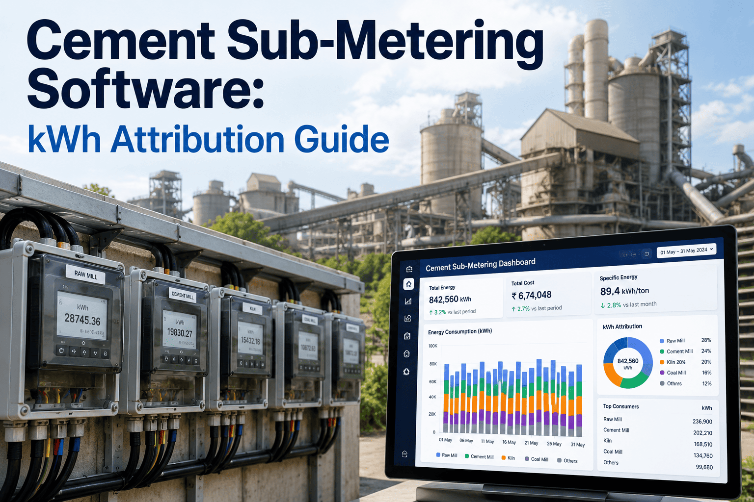 cement-sub-metering-software-kwh-attribution-guide