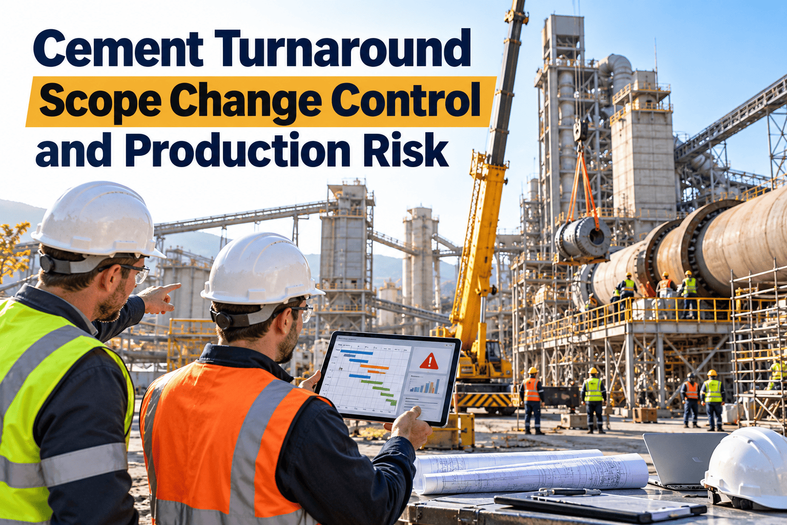 cement-turnaround-scope-change-control-and-production-risk