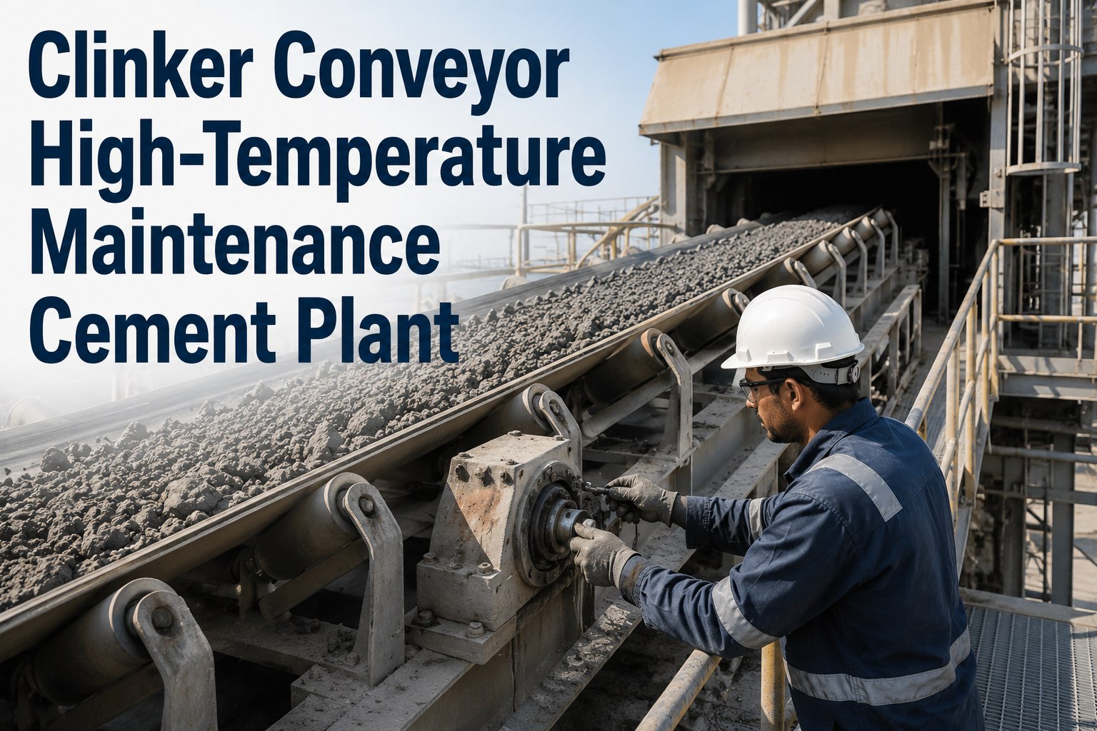 clinker-conveyor-high-temperature-maintenance-cement