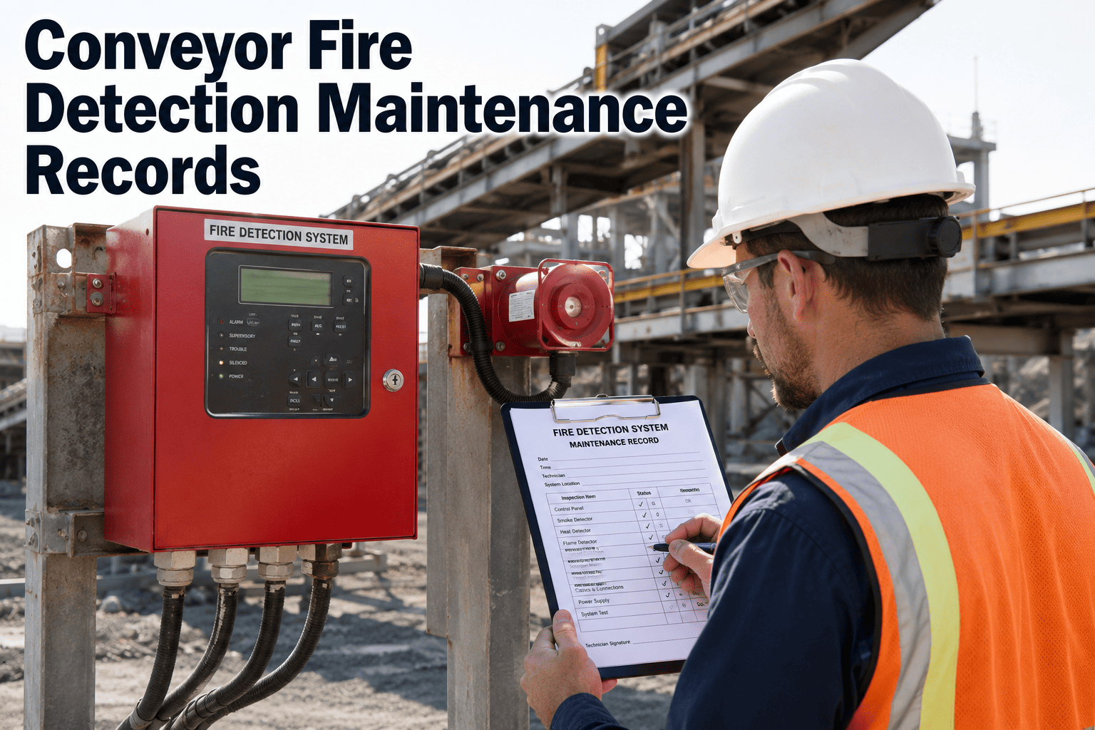 conveyor-fire-detection-maintenance-records