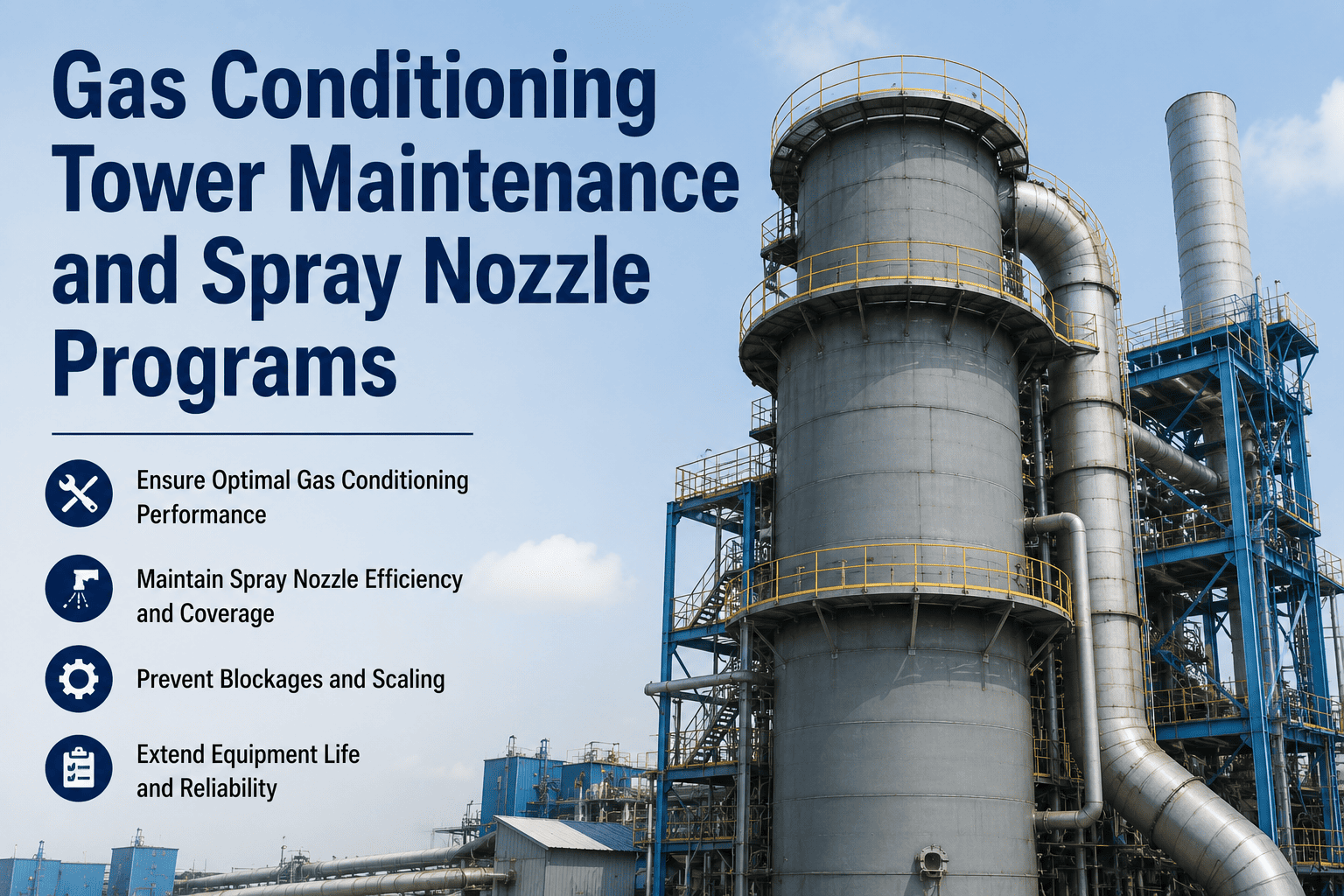 gas-conditioning-tower-maintenance-spray-nozzle-programs