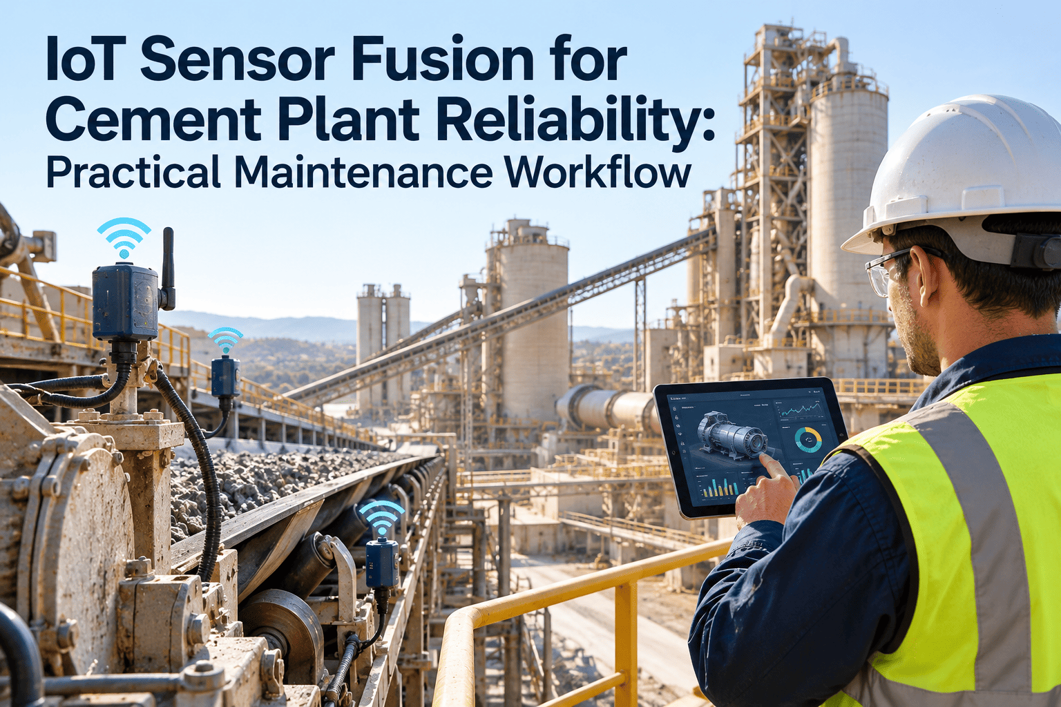 iot-sensor-fusion-for-cement-plant-reliability-practical-maintenance-workflow
