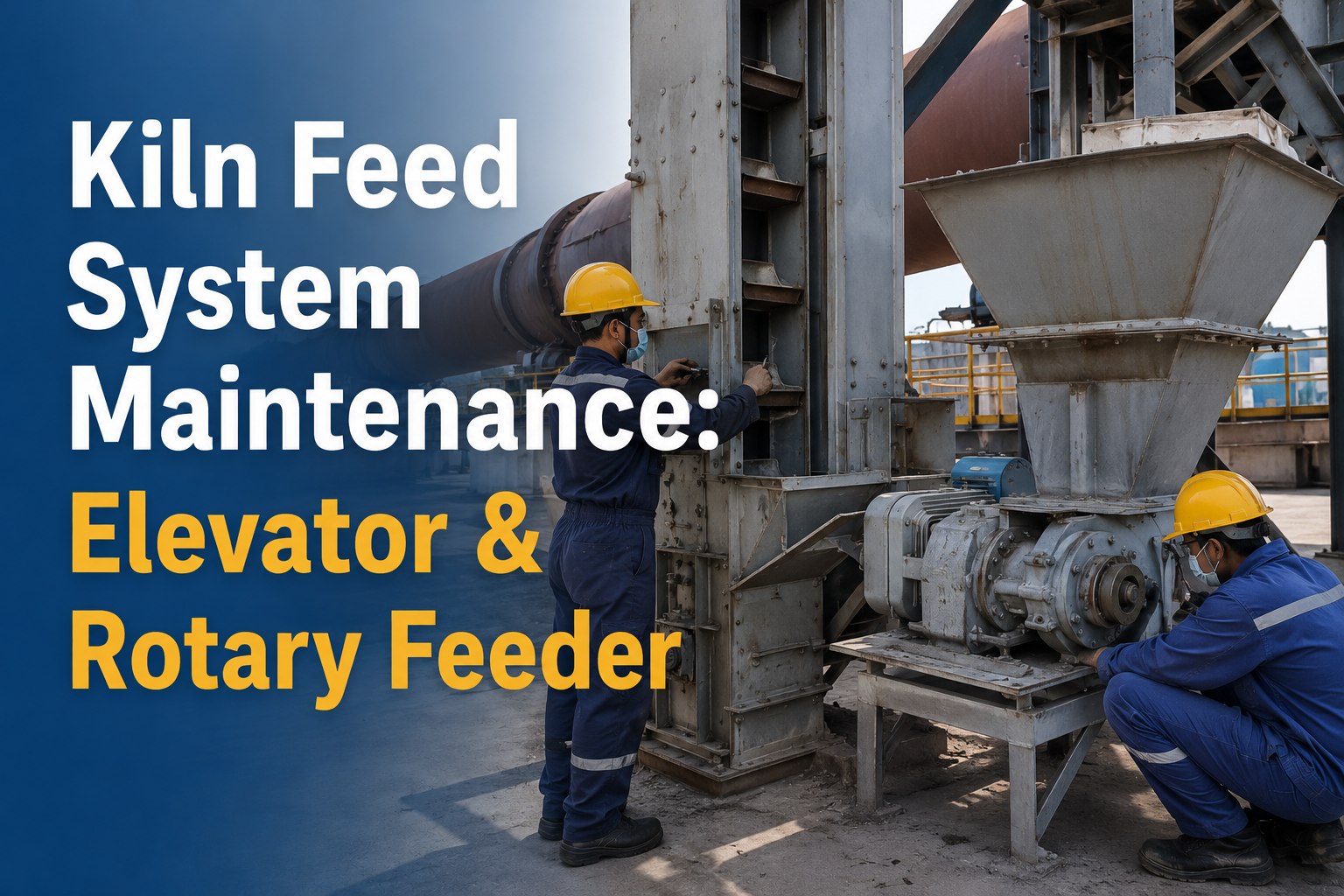 kiln-feed-system-maintenance-elevator-rotary-feeder