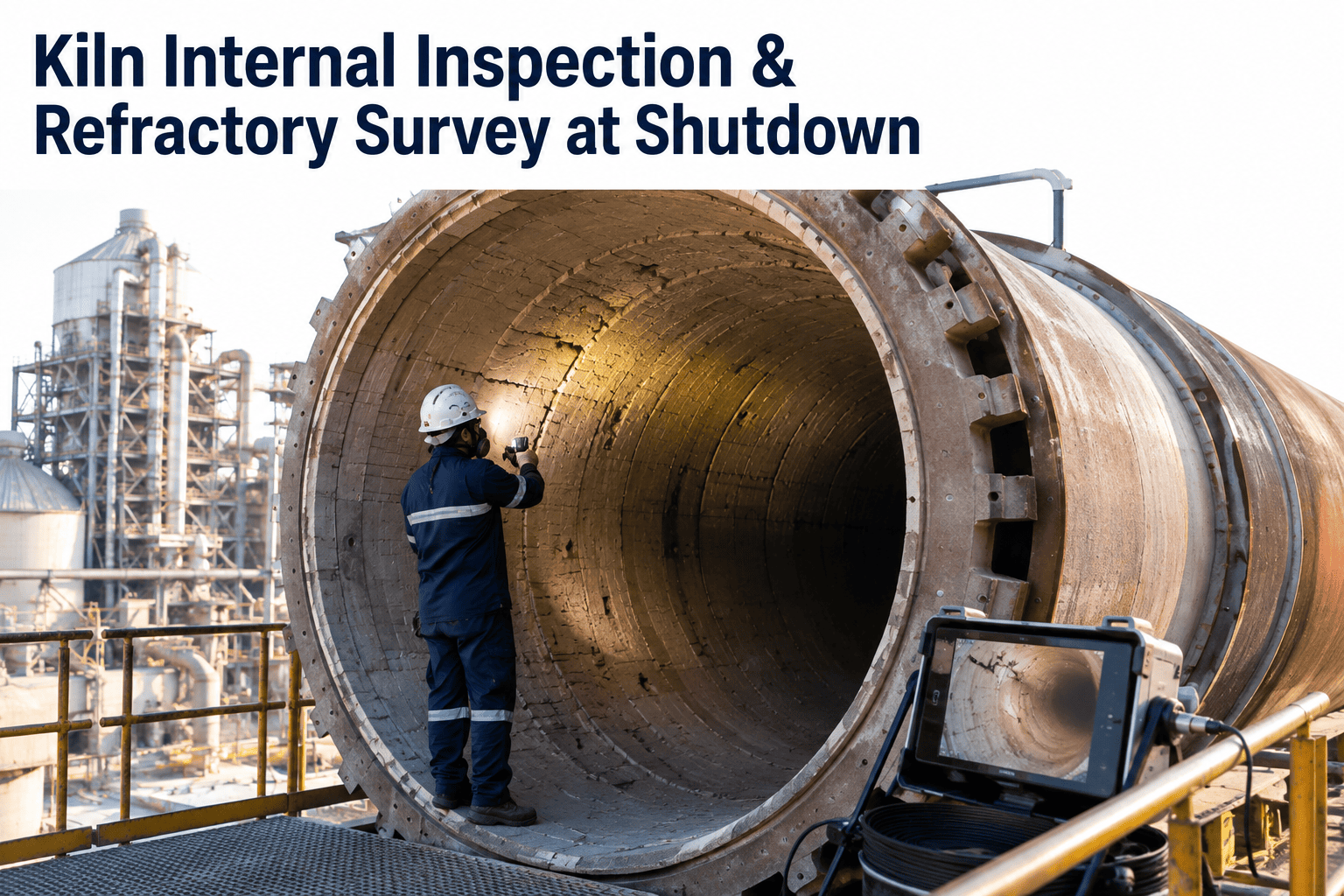 kiln-internal-inspection-refractory-survey-shutdown